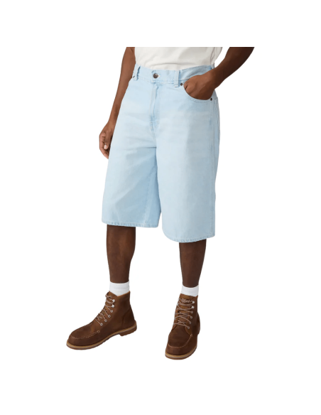 DICKIES M 958 13 INCH LOOSE SHORT JEANS FOG BLUE - DK0A88JP0FE1