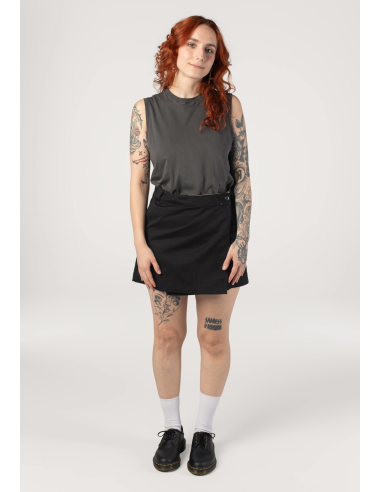 DICKIES UNION WRAP SKIRT BLACK -...