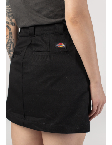 DICKIES UNION WRAP SKIRT BLACK -...
