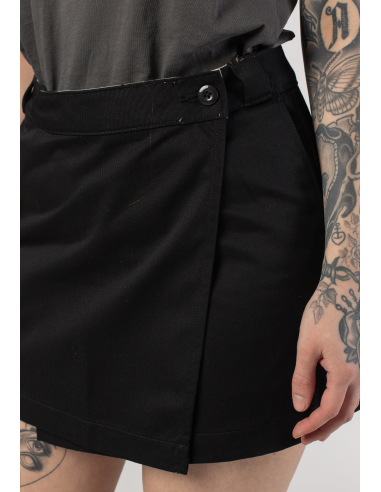 DICKIES UNION WRAP SKIRT BLACK -...