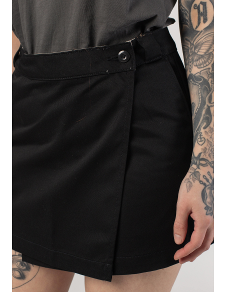 DICKIES UNION WRAP SKIRT BLACK - DK0A88PABLK1
