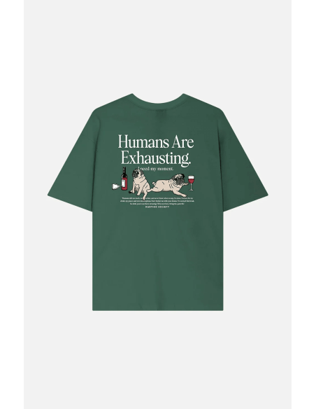 Kaotiko T-shirt Humans Are Exhausting AS027-02-G002