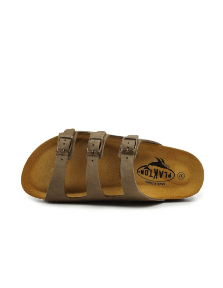 PLAKTON Nobuck Kaki -186456