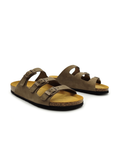 PLAKTON Nobuck Kaki -186456