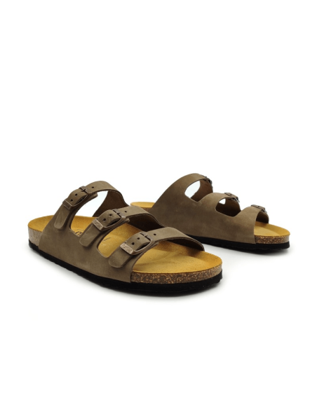 PLAKTON Nobuck Kaki -186456