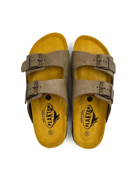 PLAKTON Nobuck Kaki-180010