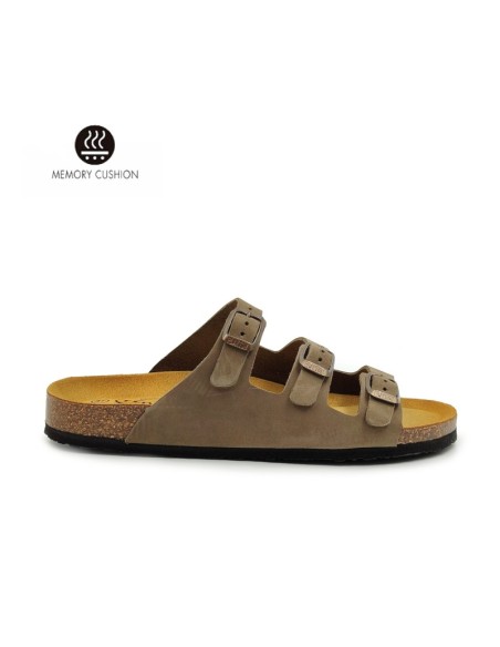 PLAKTON Nobuck Kaki -186456