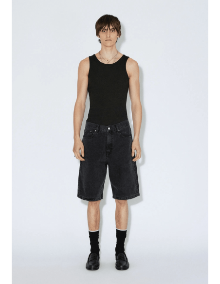 Dr Denim Omar Shorts Worn Black