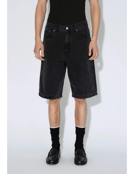 Dr Denim Omar Shorts Worn Black