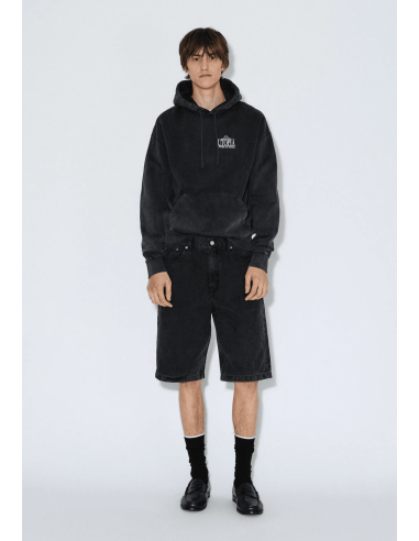 Dr Denim Omar Shorts Worn Black