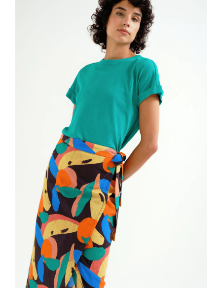 Compania Fantastica Printed Skirt- 62c/41101