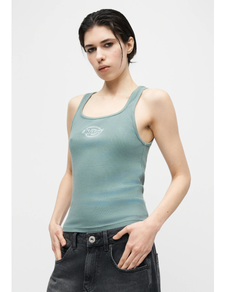 DICKIES TANK TEE PLAINVILLE W STORMY SEA - DK0A88GML371
