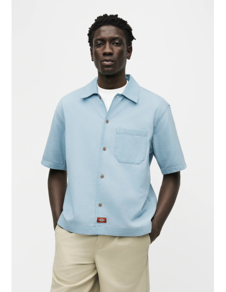 copy of Dickies Shirt Top Work SS Rec Whitecap Gray - DK0A4XK7F901