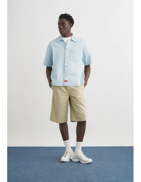 copy of Dickies Shirt Top Work SS Rec Whitecap Gray - DK0A4XK7F901