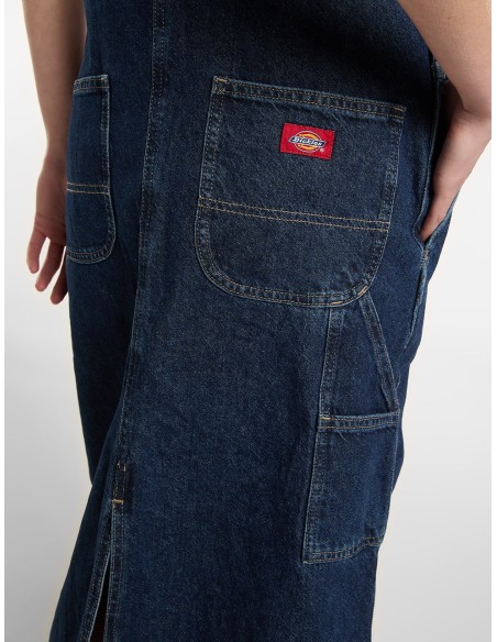 copy of DICKIES LONG DENIM CARPENTER SKIRT W RINSED FADE- DK0A866SK211