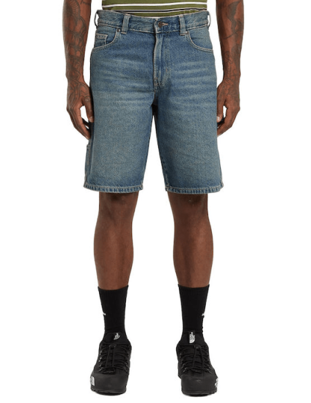 DICKIES M 993 11 INCH CARPENTER SHORT JEANS CLASSIC BLUE - DK0A88FCCLB1