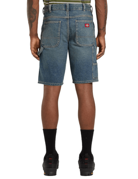 DICKIES M 993 11 INCH CARPENTER SHORT JEANS CLASSIC BLUE - DK0A88FCCLB1