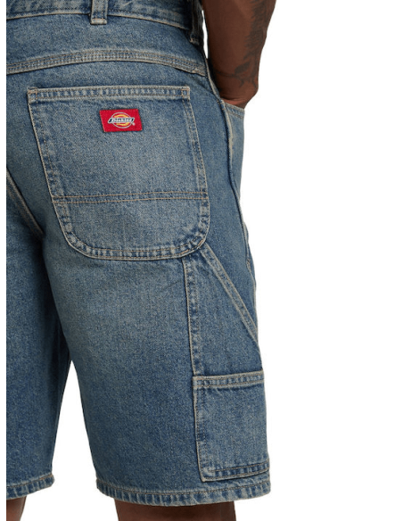 DICKIES M 993 11 INCH CARPENTER SHORT JEANS CLASSIC BLUE - DK0A88FCCLB1