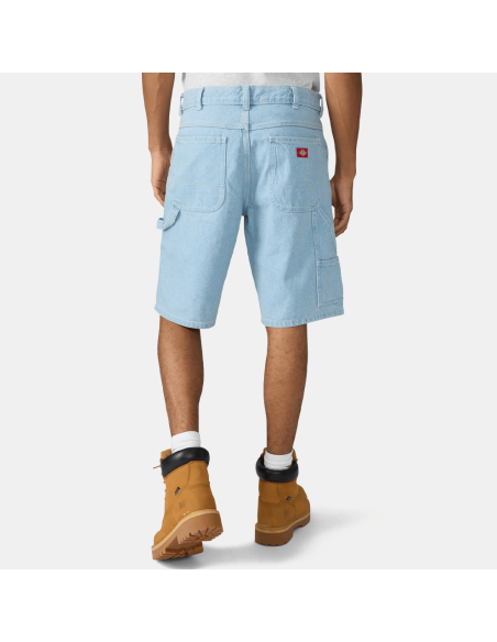 DICKIES M 993 11 INCH CARPENTER SHORT JEANS VINTAGE AGED BLUE - DK0A88FCC151
