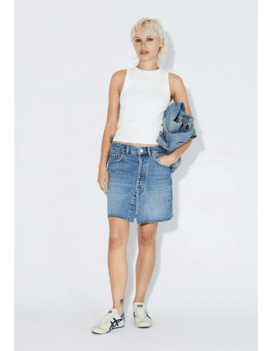 Dr Denim Skirt Ara Drift Sky Used -...
