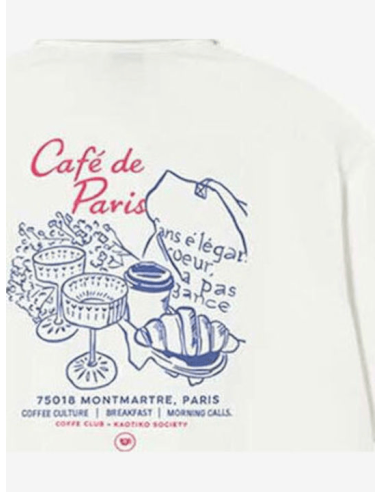 Kaotiko Shirt Paris Coffe -...