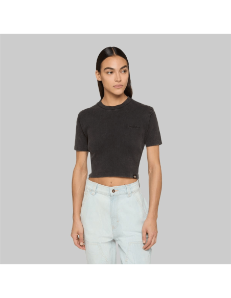 Dickies PLENTYWOOD TEE SS W BLACK - DK0A866FBLK1