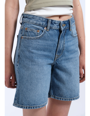Dr Denim Arch Shorts Bay Sky Used-...