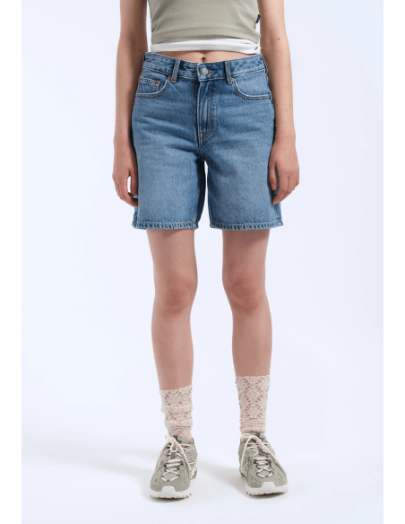 Dr Denim Arch Shorts Bay Sky Used-  2510104 L46 280