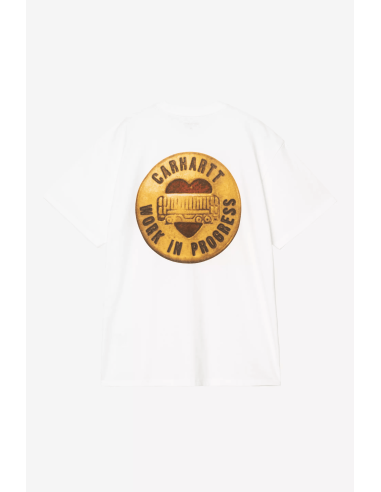 Charchartt T-shirt S/S Button- I034658