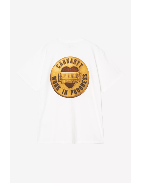 Charchartt T-shirt S/S Button- I034658