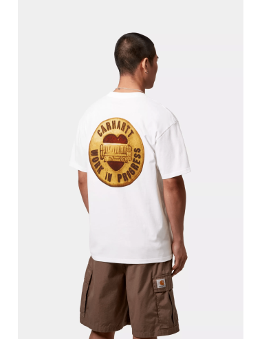 Charchartt T-shirt S/S Button- I034658