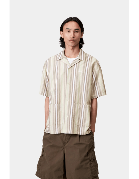 Charchartt Shirt Folsey Stripe Suncrest- I035154