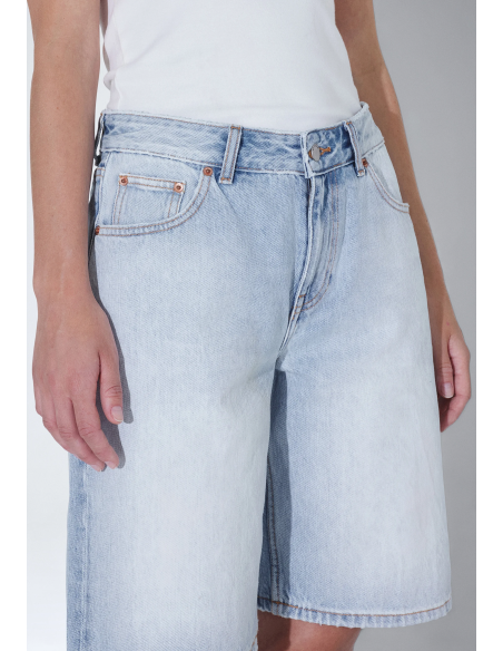 Dr Denim Shorts Stream Light Fade- 2610102