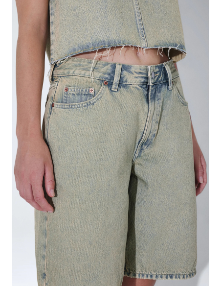 Dr Denim Shorts Stream  Desert- 2610102