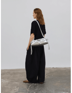 Olend Dumpling Bag Silver -... 2
