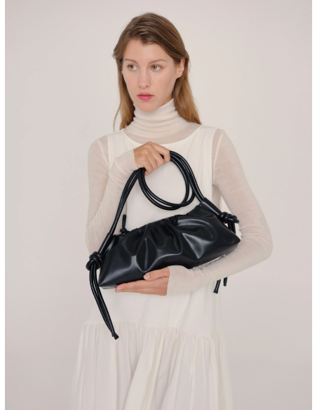 Olend Dumpling Bag Black - dum-bla