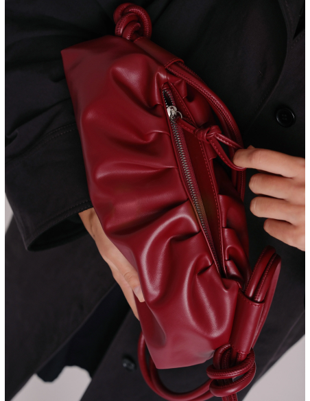 Olend Dumpling Bag Cherry red - dum-che