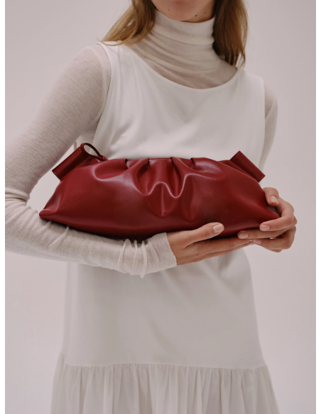 Olend Dumpling Bag Cherry red - dum-che