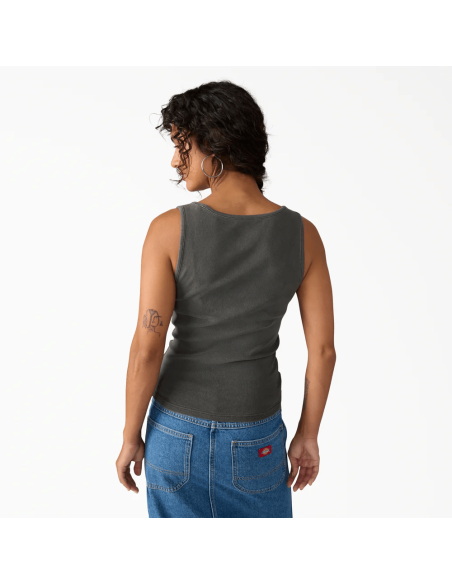 DICKIES TANK TEE PLAINVILLE W BLACK - DK0A88GMBLK1