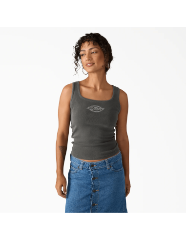 DICKIES TANK TEE PLAINVILLE W BLACK -...