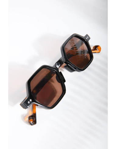 24 colours Sunglasses Brown - 18803