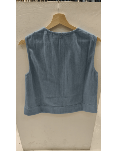 Desires DSEileen Denim Top - DE9353