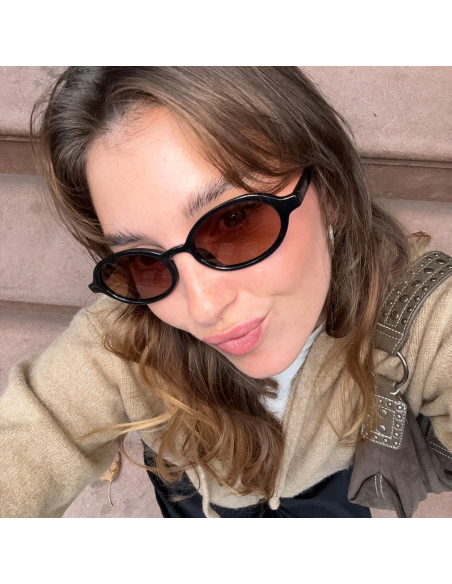 Meller Sunglasses Oba Black Brown OB-TUTGBROWN