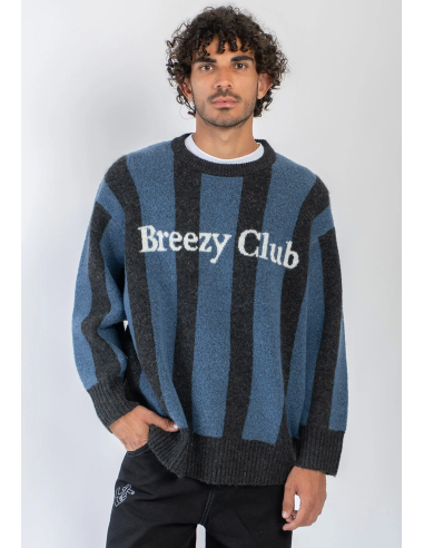 KAOTIKO BREEZE CLUB STRIPED SWEATER...