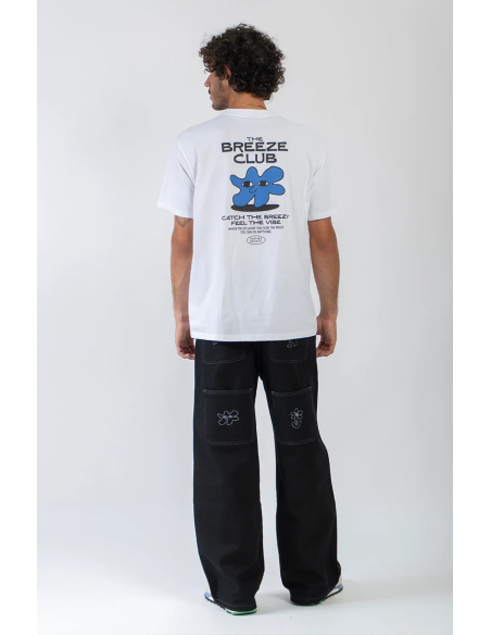 KAOTIKO T-SHIRT REGULAR CATCHA THE BREEZY WHITE - AT071-01-G002