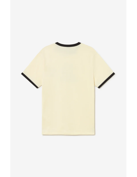 KAOTIKO T-SHIRT CUPID BAD ROMANCE IVORY/BLACK/SAND - AT085-01-G002