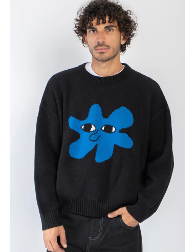 KAOTIKO BREEZE CLUB BLACK SWEATER -...