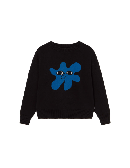 KAOTIKO BREEZE CLUB BLACK SWEATER - AT001-01-1910