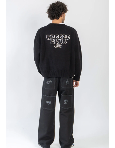 KAOTIKO BREEZE CLUB BLACK SWEATER -...
