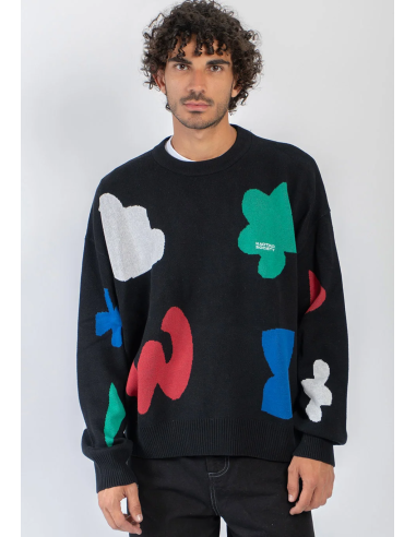 KAOTIKO BLACK BREEZE SWEATER -...